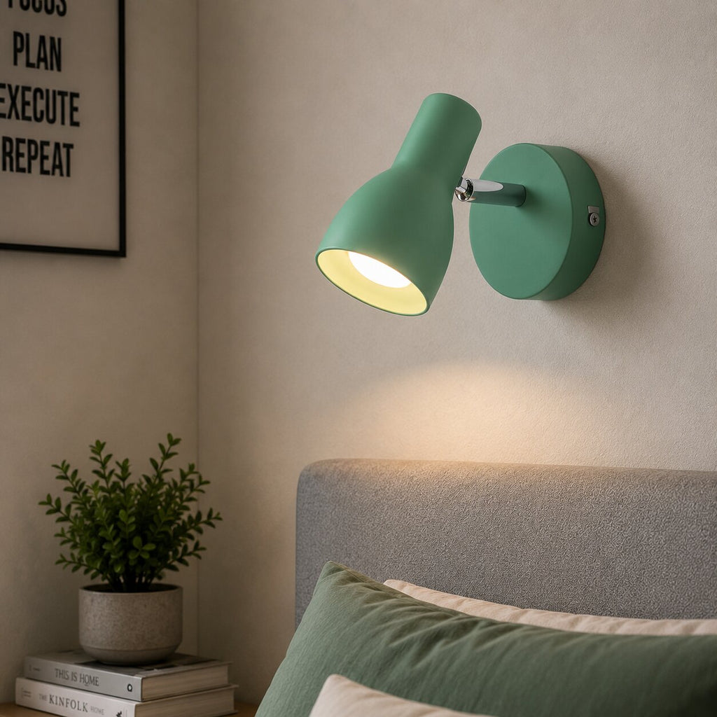 PICARDO lampa kinkiet 1x40W E14 miętowy