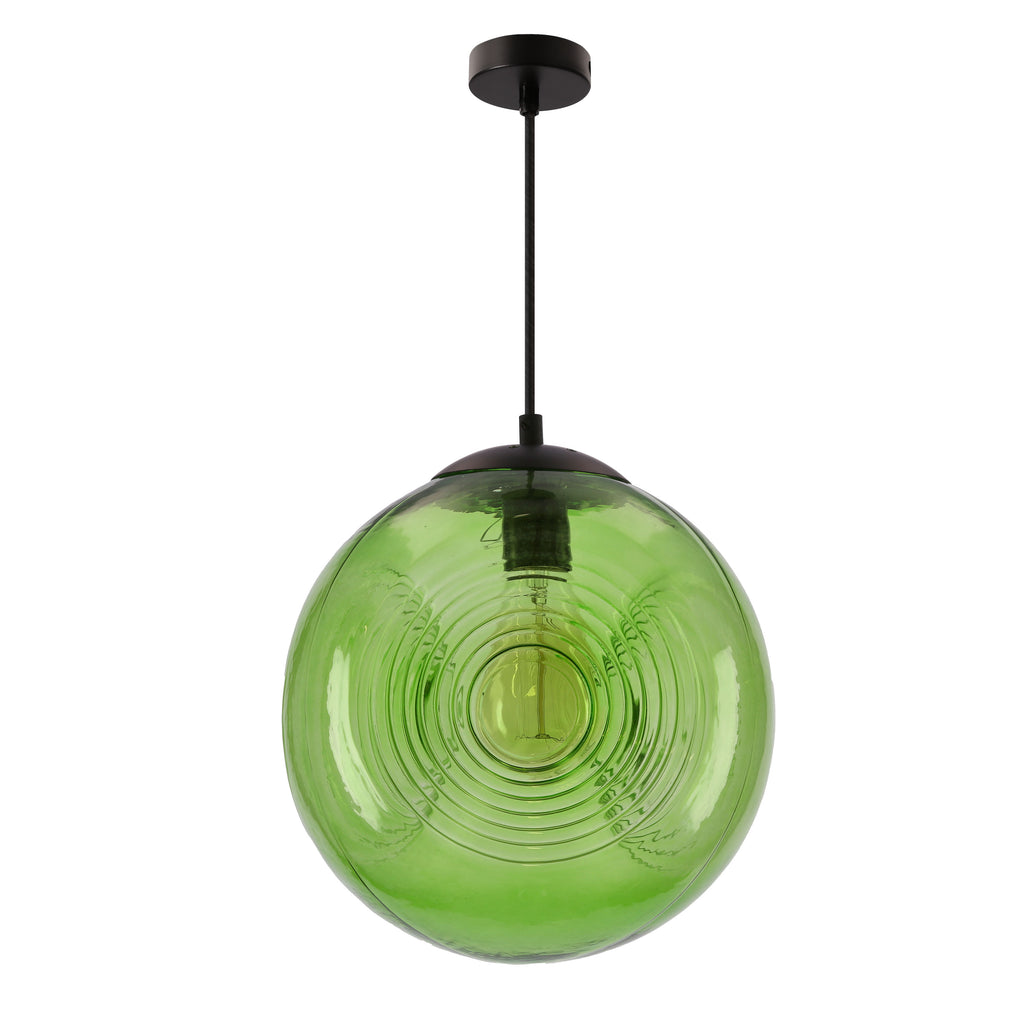 CLUB lampa wisząca 28 1x60W E27 zielony