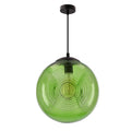 CLUB lampa wisząca 28 1x60W E27 zielony