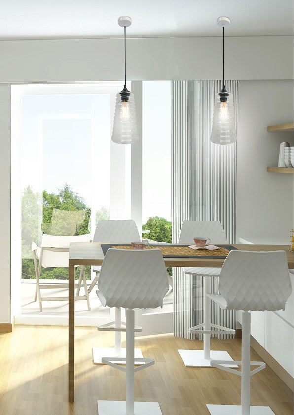 MANILA lampa wisząca 15 1x60W E27 bezbarwny