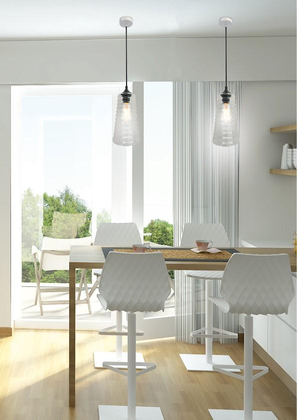 MANILA lampa wisząca 15 1x60W E27 bezbarwny