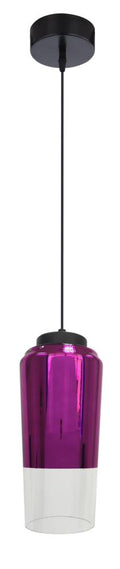 TUBE lampa wisząca 13 1x60W E27 fioletowy