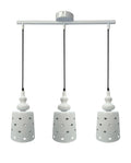 HAMP lampa wisząca 3x60W E27 biały