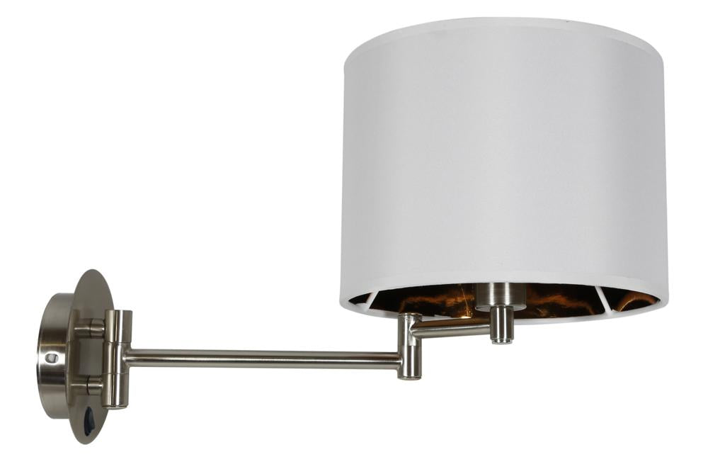 ALEXIA lampa kinkiet 1x40W E14 chrom