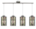 NOCTURNO lampa wisząca 4x40W E27 chrom