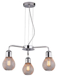 GLIVA lampa wisząca 3x60W E27 chrom (bez żarówek)