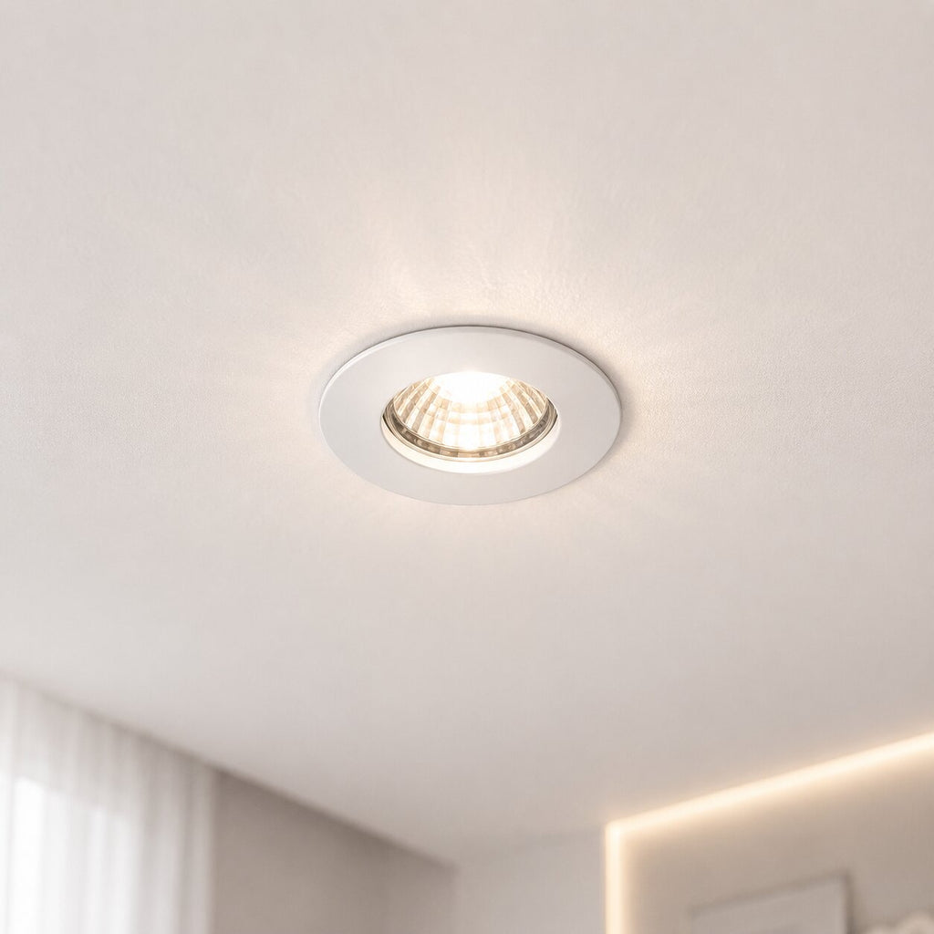 SH-12 WH MR16 BIAŁY oczko sufitowe lampa sufitowa HERMETYCZNA IP65 odporna na wilgoć