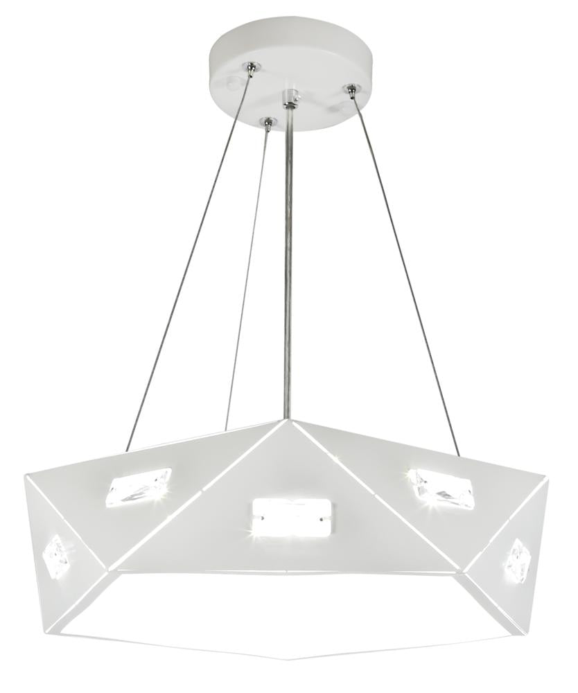 NEMEZIS lampa wisząca pięciokatny 42 3x40W G9 z żarówką biały