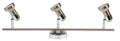 ARKON lampa sufitowa listwa 3x50W GU10 sat nikiel+chrom bez żarówek