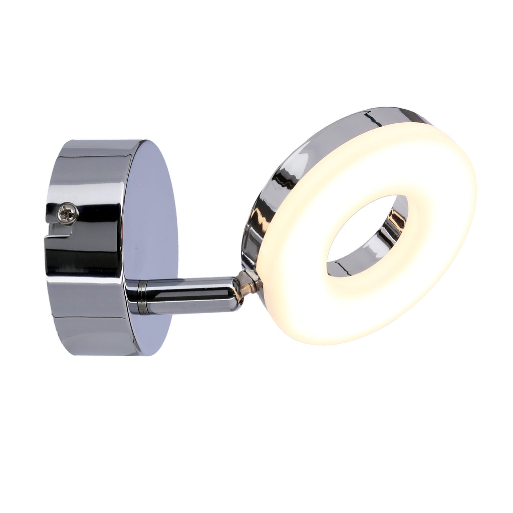 THEMA lampa kinkiet 1x5W LED chrom