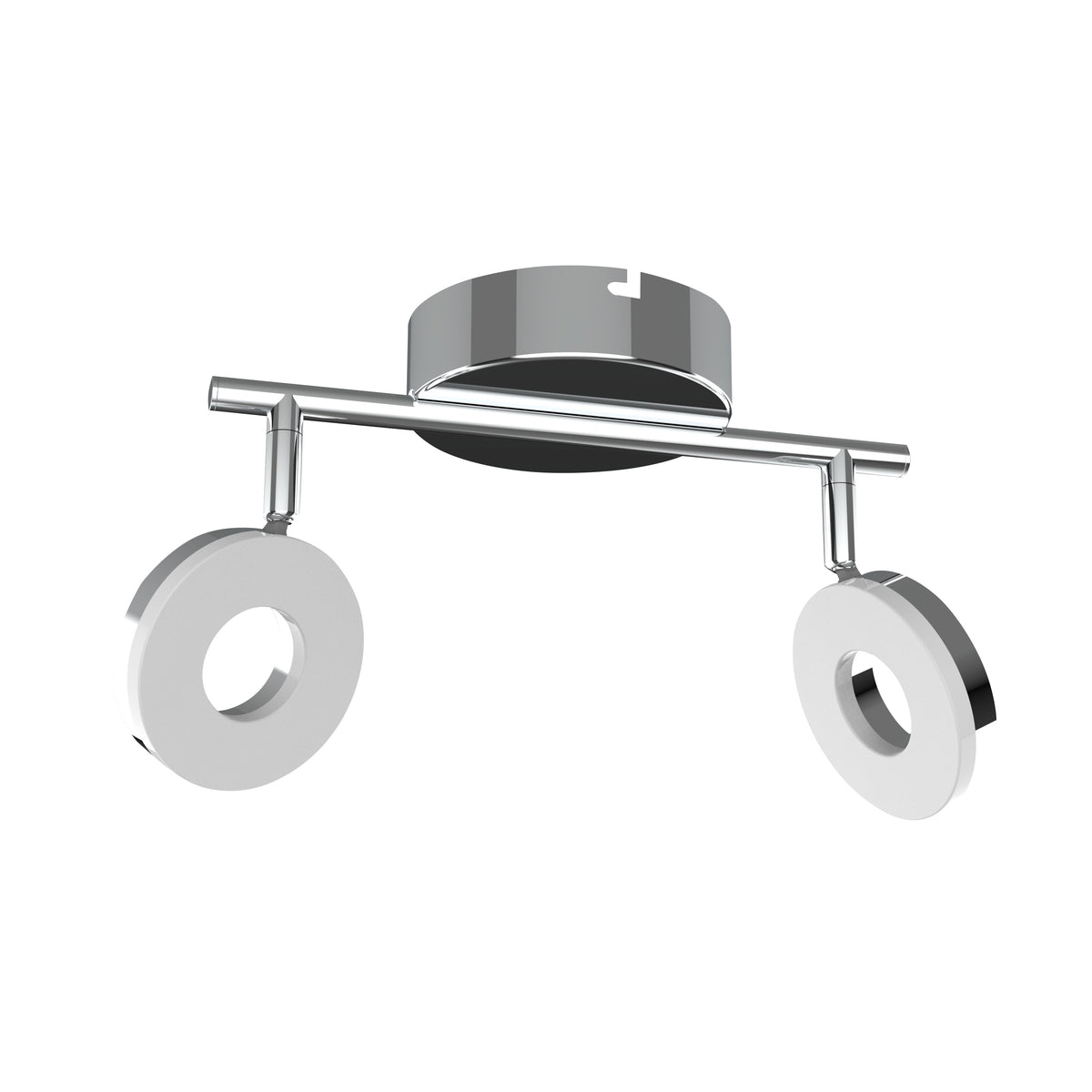 THEMA lampa sufitowa listwa 2x5W LED chrom