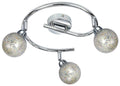 KALEIDOSCOPE lampa sufitowa spirala LED G9 chrom