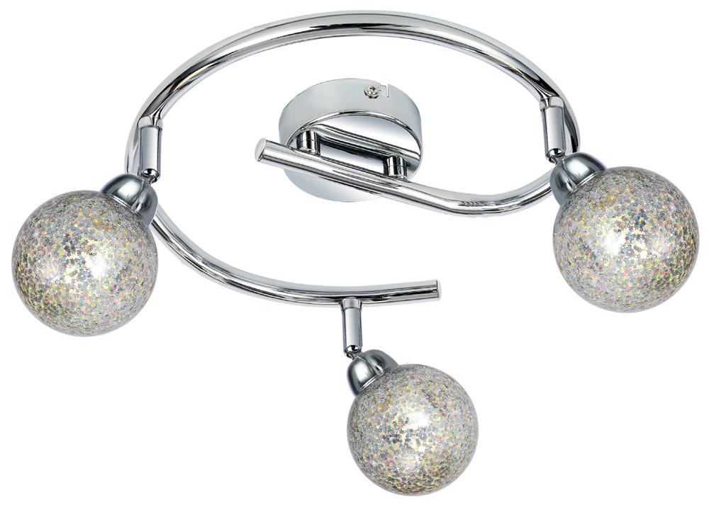 KALEIDOSCOPE lampa sufitowa spirala LED G9 chrom