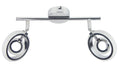 CELT lampa sufitowa listwa 2x6W LED chrom 3000k