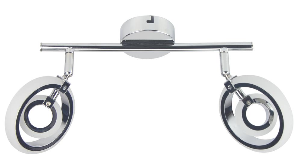CELT lampa sufitowa listwa 2x6W LED chrom 3000k