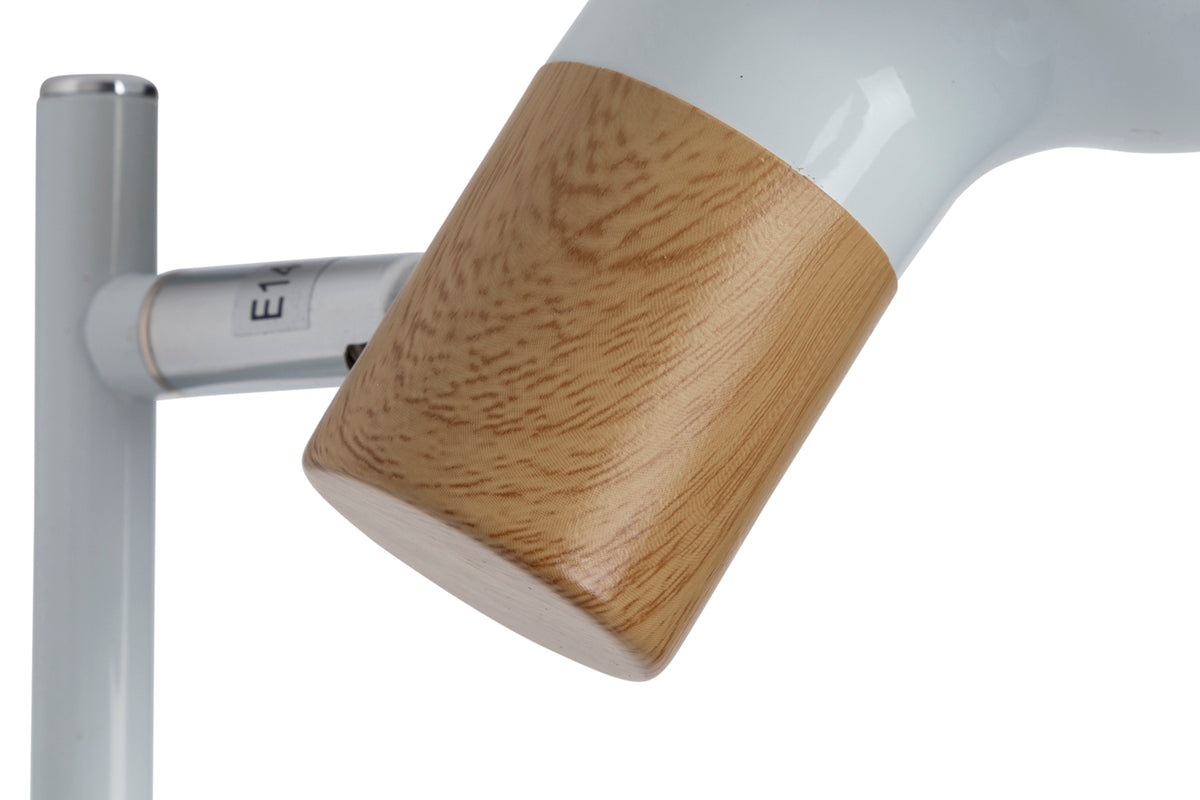 PUERTO lampa sufitowa listwa 2x40W E14 biały