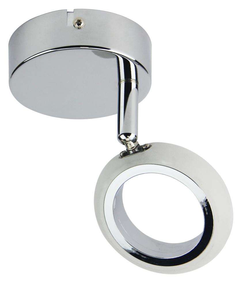 AURELION lampa kinkiet 1x4W LED chrom 3000k