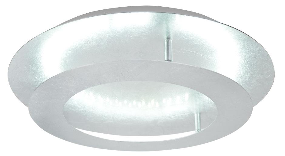 MERLE lampa sufitowa plafon 40 18W LED 3000k srebrny