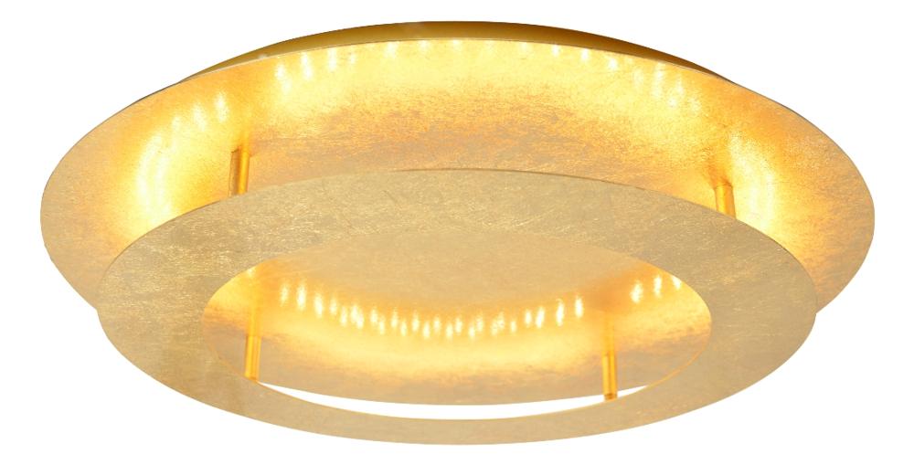 MERLE lampa sufitowa plafon 50 24W LED 3000k złoty