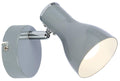 JULIE lampa kinkiet 1x40W E14 szary