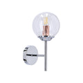 BEST lampa kinkiet 1x40W E14 chrom+miedź