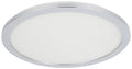Plafon do łazienki PIXEL minimalistyczny – srebrny chromowany 40 cm - okrągły plafon LED z funkcją ściemniania 3000K 24W IP44