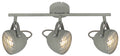 PENT lampa sufitowa listwa 3x50W GU10 betonowy szary