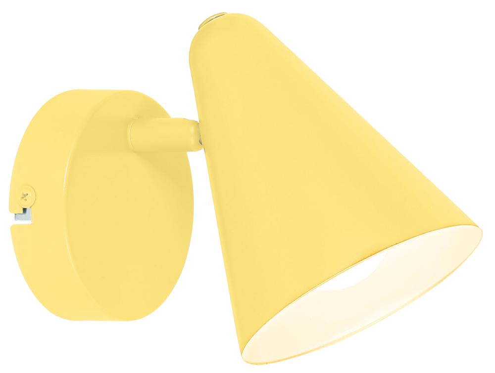 AMOR lampa kinkiet 1x40W E14 bananowy