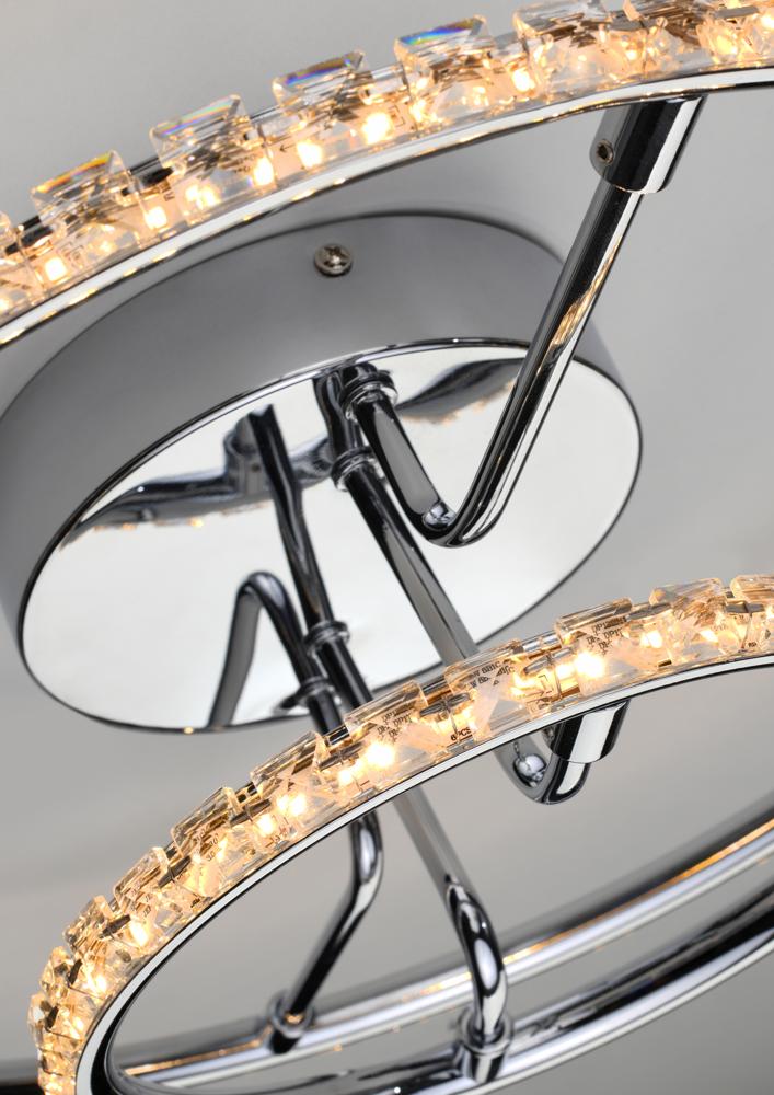 ADEL lampa sufitowa plafon 40 36W LED chrom 3000k