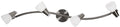 SELIA lampa sufitowa listwa 4x40W G9 nikiel mat/chrom biały (bż)
