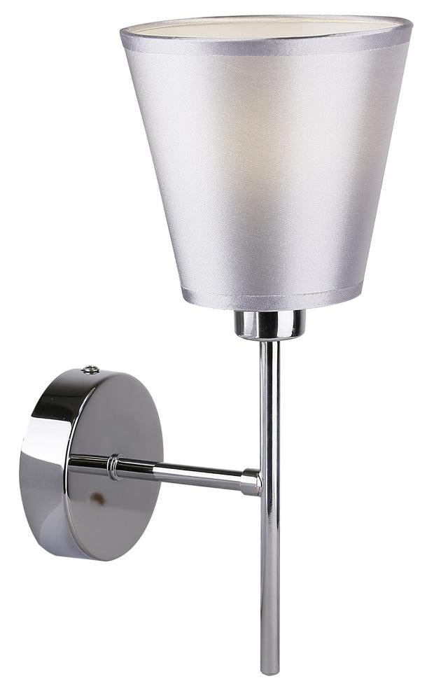 VOX lampa kinkiet 1x40W E14 chrom z abażurem