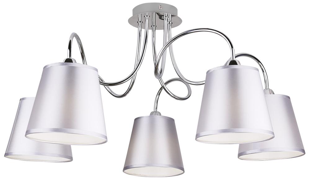 LUK lampa wisząca 5x40W E14 chrom