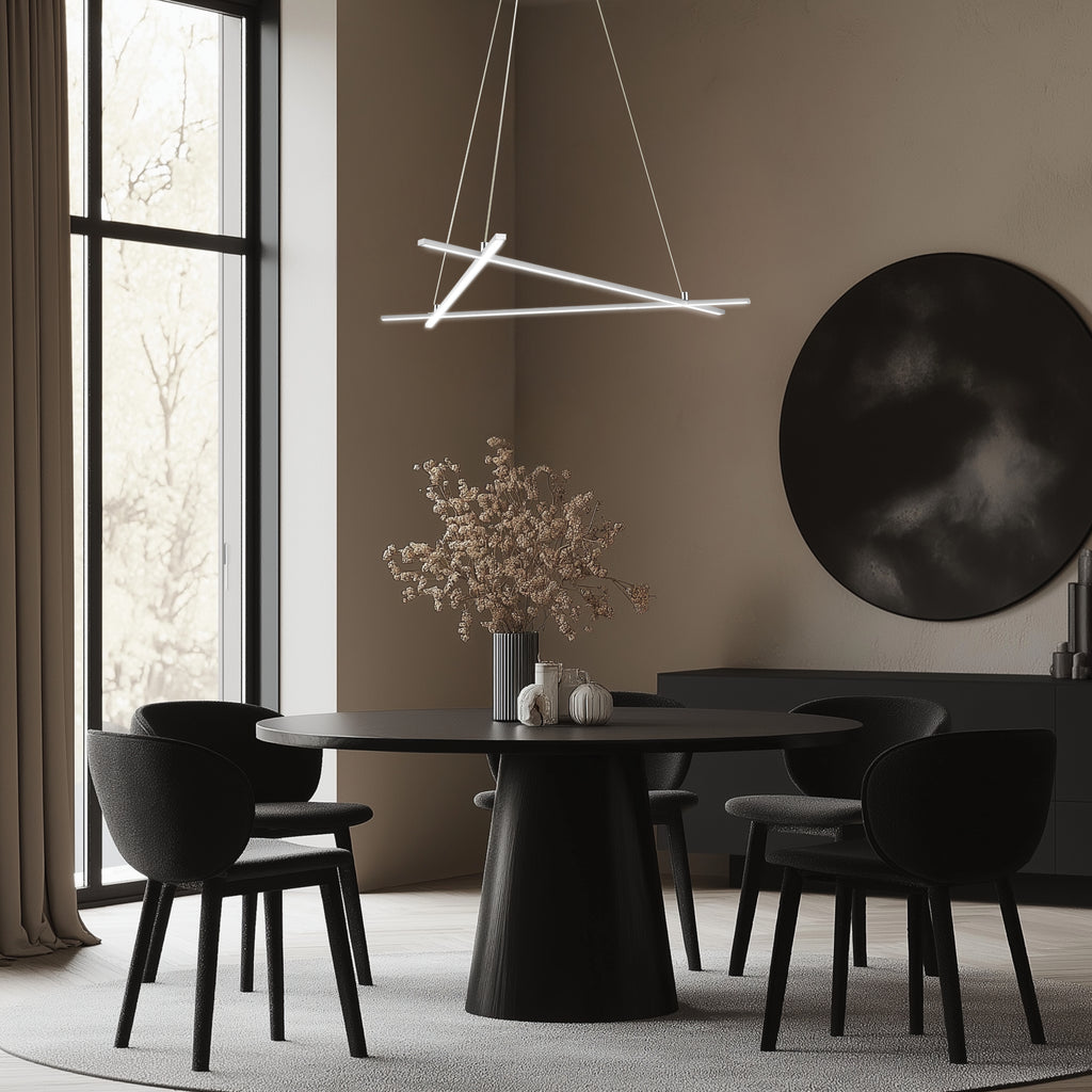 ANDROS lampa wiszaca 70x62 30W LED srebrny 4000k apeti