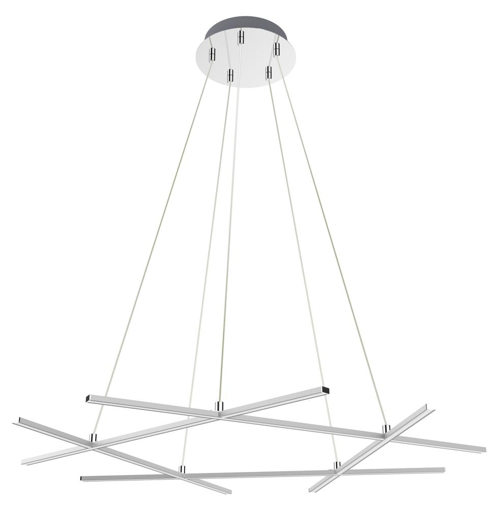 ANDROS lampa wisząca 82x78 50W LED srebrny 4000k apeti