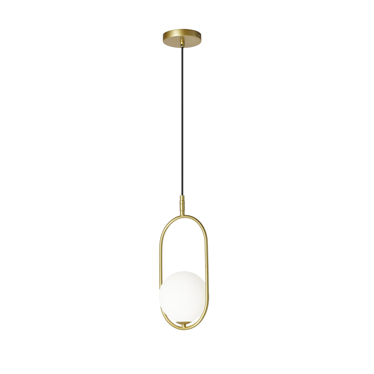 CORDEL lampa wisząca 1x28W G9 mosiądz