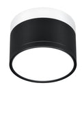 lampa sufitowa tuba 9W LED 4000k czarny+biały+śr. 8,8 cm