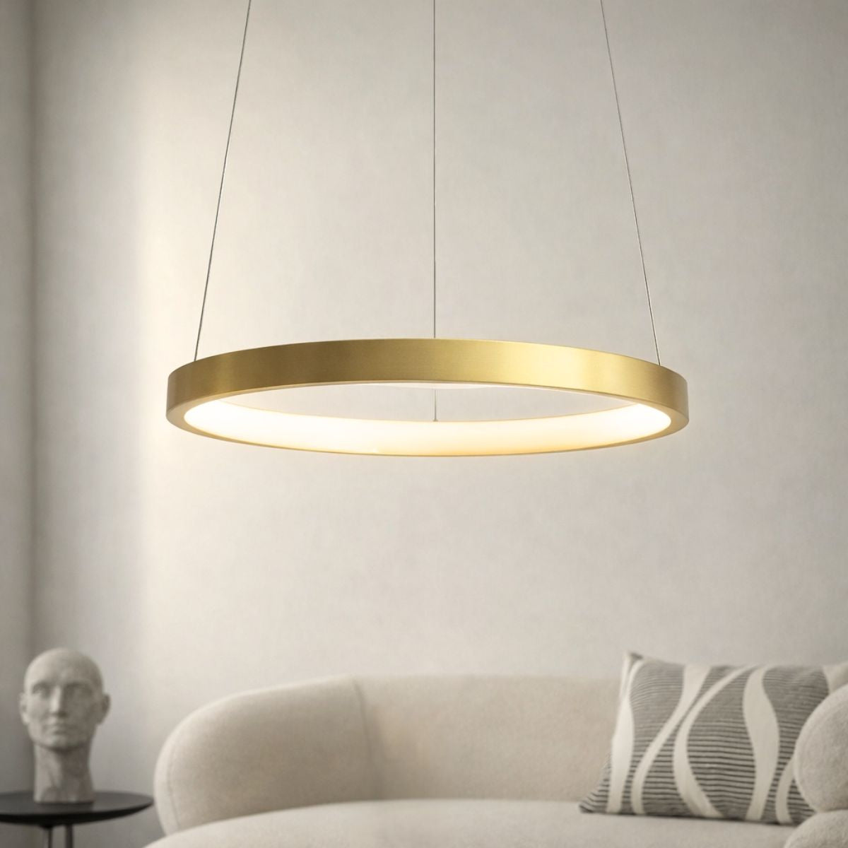LUNE lampa wisząca 40 złoty 25W LED 4000k