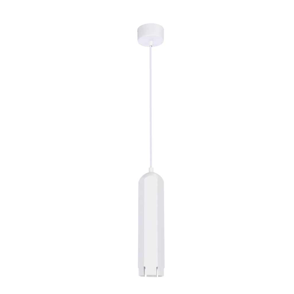 lampa wisząca tuba 1x50W GU10 6,3/25 biały