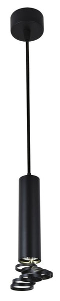 lampa wisząca tuba 1x50W GU10 5,8/30 czarny