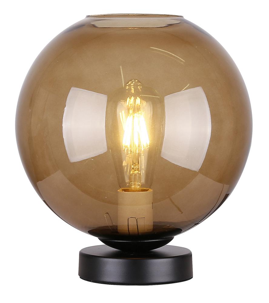 lampka globe gabinetowa 1x60W E27 brązowy