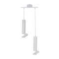 lampa wisząca tuba 2x50W GU10 6/30 biały