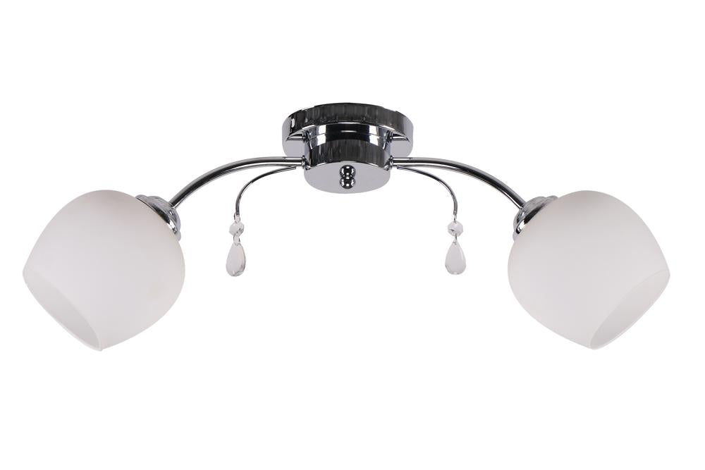 ZACHERA lampa sufitowa 2x40W E27 biały