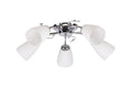 URSELLA lampa sufitowa 5x40W E14 biały
