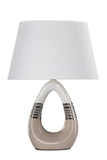 ROMANO lampa gabinetowa 1x60W E27 beżowo biały