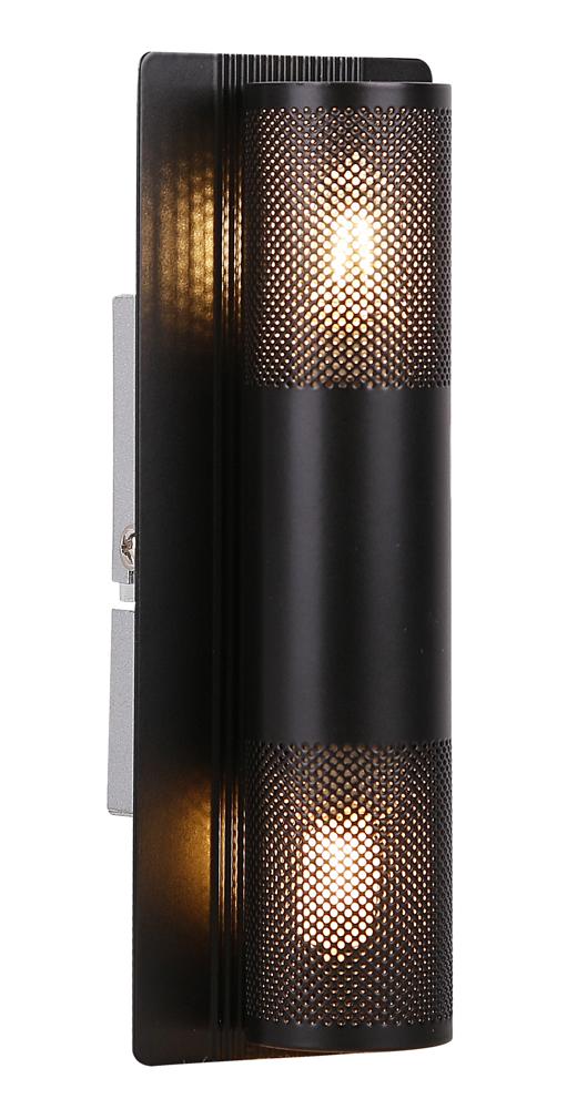 lampa emu kinkiet 2x10W G9 czarny