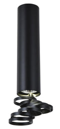 lampa sufitowa tuba 1x50W GU10 6/30 czarny