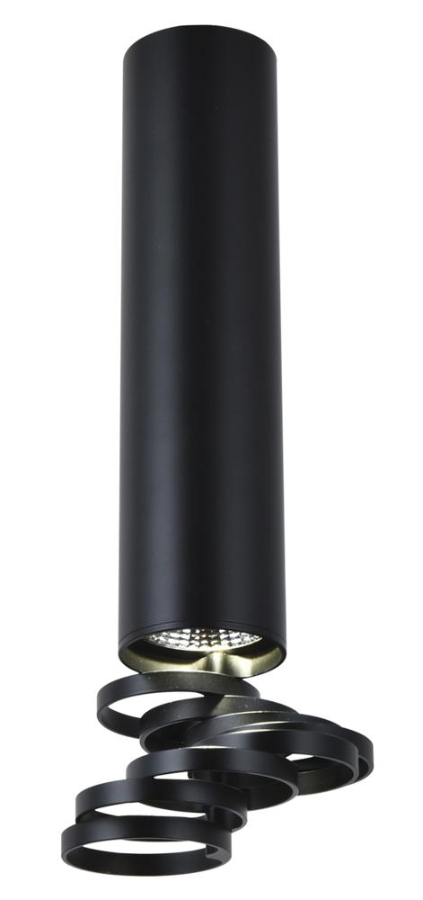 lampa sufitowa tuba 1x50W GU10 6/30 czarny