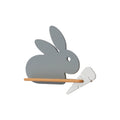 Rabbit lampa kinkiet 4W LED 4000k iq kids szary+biały