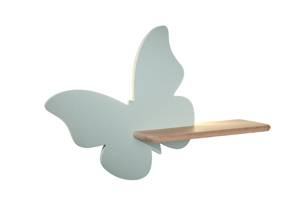 Butterfly lampa kinkiet 5W LED 4000k iq kids miętowy