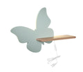 BUTTERFLY lampa kinkiet LED 4000k iq kids z przewodem z wł. i wtyczką miętowy